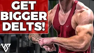 Full Shoulder Workout for FASTER Shoulder Gains (5 EXERCISES!) | V SHRED