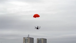 DJI F550 Hexacopter Parachute Test