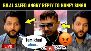 Bilal Saeed Angry Reply To Yo Yo Honey Singh For Roasting | Controversy Bilal Saeed Vs Honey Singh