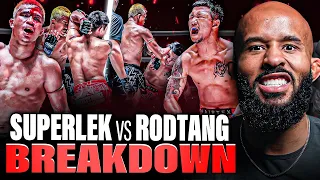 **FULL FIGHT** "INSANE!" 🤯 RODTANG vs SUPERLEK BREAKDOWN!