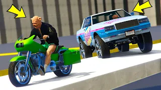 GTA 5 ONLINE 🐷 MOTO VS DONK !!! 🐷LTS🐷 !!