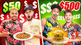 $50 vs $500 Team Cook-Off *Budget Challenge*