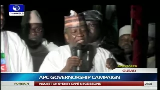 APC Gov'ship Candidate In Zamfara Asks Indigenes To Secure Their Votes pt 10