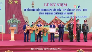 Thủ tướng Chính phủ Phạm Minh Chính dự lễ kỷ niệm 60 năm thành lập trường THPT Cẩm Thủy 1