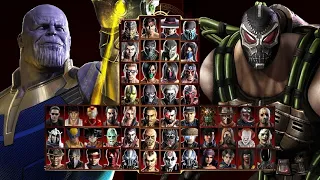 Mortal Kombat 9 - Expert Tag Ladder (THANOS & BANE) MOD - Gameplay @(1080p) 60ᶠᵖˢ ✔