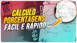 CÁLCULO DE MEDICAMENTOS COM PORCENTAGENS - APRENDA AGORA (FÁCIL E RÁPIDO)