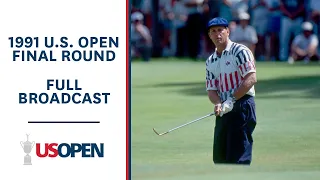 1991 U.S. Open (Final Round): Payne Stewart Takes on a Crowded Field at Hazeltine | Full Broadcast