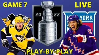 PLAY-BY-PLAY NHL GAME PITTSBURGH PENGUINS VS NEW YORK RANGERS