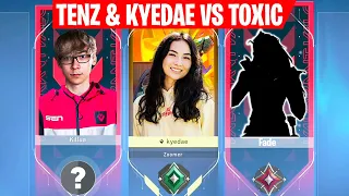 TenZ & Kyedae Met TOXIC Or FUNNY Players In Ascendant Immortal Ranked Lobby | VALORANT