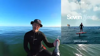 First impression of F-ONE Seven Seas 1500 in Cape Town. Is this the best first downwind foil setup?