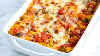 How to Make Veggie Lasagna - Easy Vegetable Lasagna