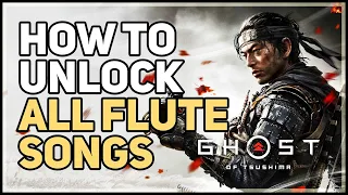 How to unlock All Flute Songs Ghost of Tsushima Singing Crickets