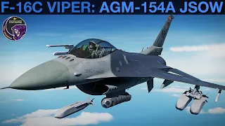 F-16C Viper: AGM-154A JSOW (PRE/VIS) Tutorial | DCS WORLD