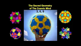 Sacred Geometry of the Cosmic Mind:  3, 6, 9 in the Expanding Forms of the Conscious Universe