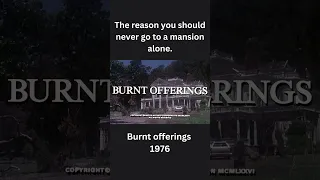 Burnt Offerings 1976 - The reason you should never go to a mansion alone #oldhollywoodmovies