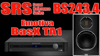 [SRS] ELAC Carina BS243.4 Bookshelf Speakers / Emotiva TA1 Integrated Amp -Sound Reference Series