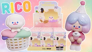 Finding Unicorn RiCO Happy Friends Together Blind Box Unboxing FULL SET
