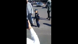 Cute police officer in Morocco 😃😃😃