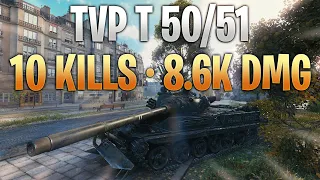 TVP T 50/51 - Czech Beast (10 Kills - 8.6k Dmg)