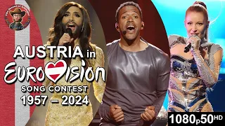 Austria 🇦🇹 in Eurovision Song Contest (1957-2024)