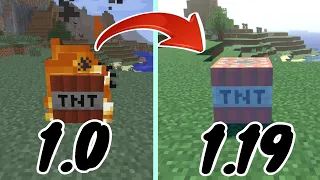 Evolution of Minecraft 2011-2022 (TNT Explosion) | Comparing All Versions | Minecraft Java