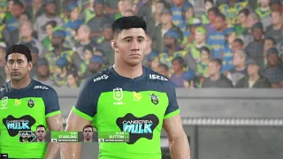 Round 6 Raiders vs Eels(2021 nrl season)