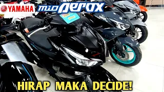 UNDECIDED! Yamaha Mio Aerox155 , Quick review , Price update @crisridemotovlog