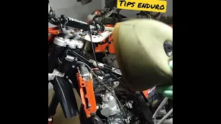 Como engrasar el filtro de una moto de enduro - TIPS MECÁNICA