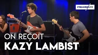 Kazy Lambist est l'invité de Figaro Live Musique