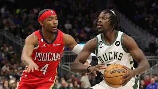 New Orleans Pelicans vs Milwaukee Bucks Full Game Highlights | Jan 29 | 2023 NBA Season