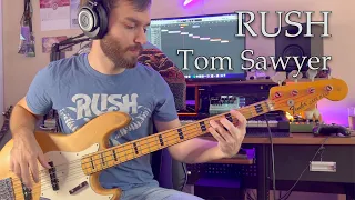 Rush - Tom Sawyer - Bass Cover