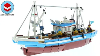 LEGO 910010 Great Fishing Boat - LEGO Speed Build Review