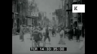 1930s Shanghai Harbour and Streets