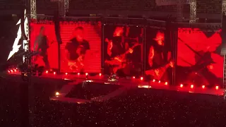 Metallica Bucharest live 2019 - Intro + Hardwired