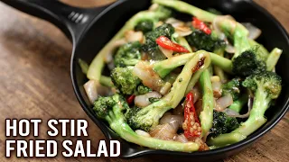 Stir Fried Broccoli Salad | Winter Is Coming | How To Make Stir Fried Salad | Healthy Recipe | Varun