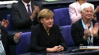 Merkel zum dritten Mal zur Kanzlerin gewählt