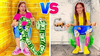 Rich Twin VS Broke Twin | Types of Twins in College