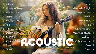 Acoustic Love Songs 2024 - Acoustic sad songs 2024 | Touching Acoustic #2