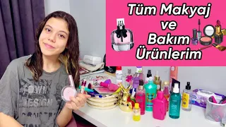 Makyaj Masamda Ne Var ?💄Tüm Makyaj Malzemelerim, Bakım Ürünlerim. Tuana Zeybek