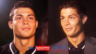 Cristiano Ronaldo interviews Cristiano Ronaldo