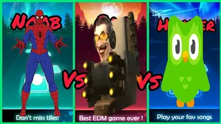 Spider-Man 2D 🆚 Skibidi Toilet 🆚 Duolingo - Coffin Dance Song (COVER)