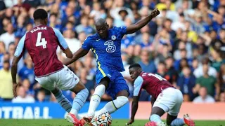 Romelu Lukaku performance against Aston Villa