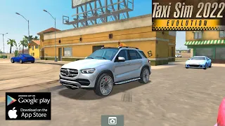 #34 Taxi Sim 2022 Evolution | Mercedes GLE | Car Games 3D Android iOS Gameplay