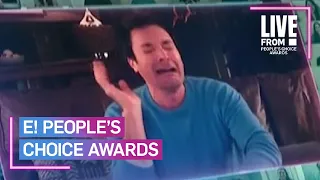 Jimmy Fallon's Mute Button Fail While Accepting 2020 PCA | E! People’s Choice Awards