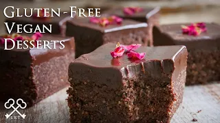 No-Bake Brownies | Gluten Free Vegan Desserts