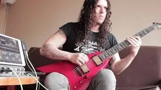 Charlie Parra jamming over Andy James solo competition backing track