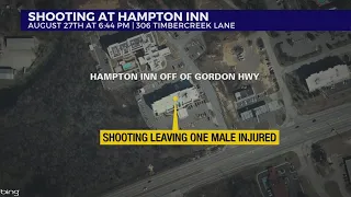 Hotel shooting in Augusta leaves man injured