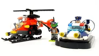 Enlighten Brick 1902 the flying squyad and 1903 the marine corps | Police playset for LEGO FANS