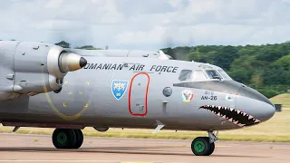 RIAT 2023 Romanian Air Force Antonov AN-26 Curl 4K