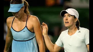 Maria Sharapova vs Justine Henin AO 2006 Highlights